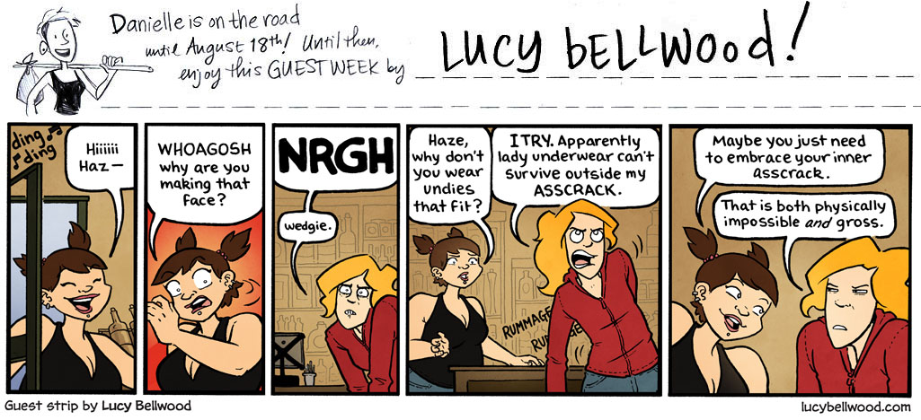 Girls with Slingshots