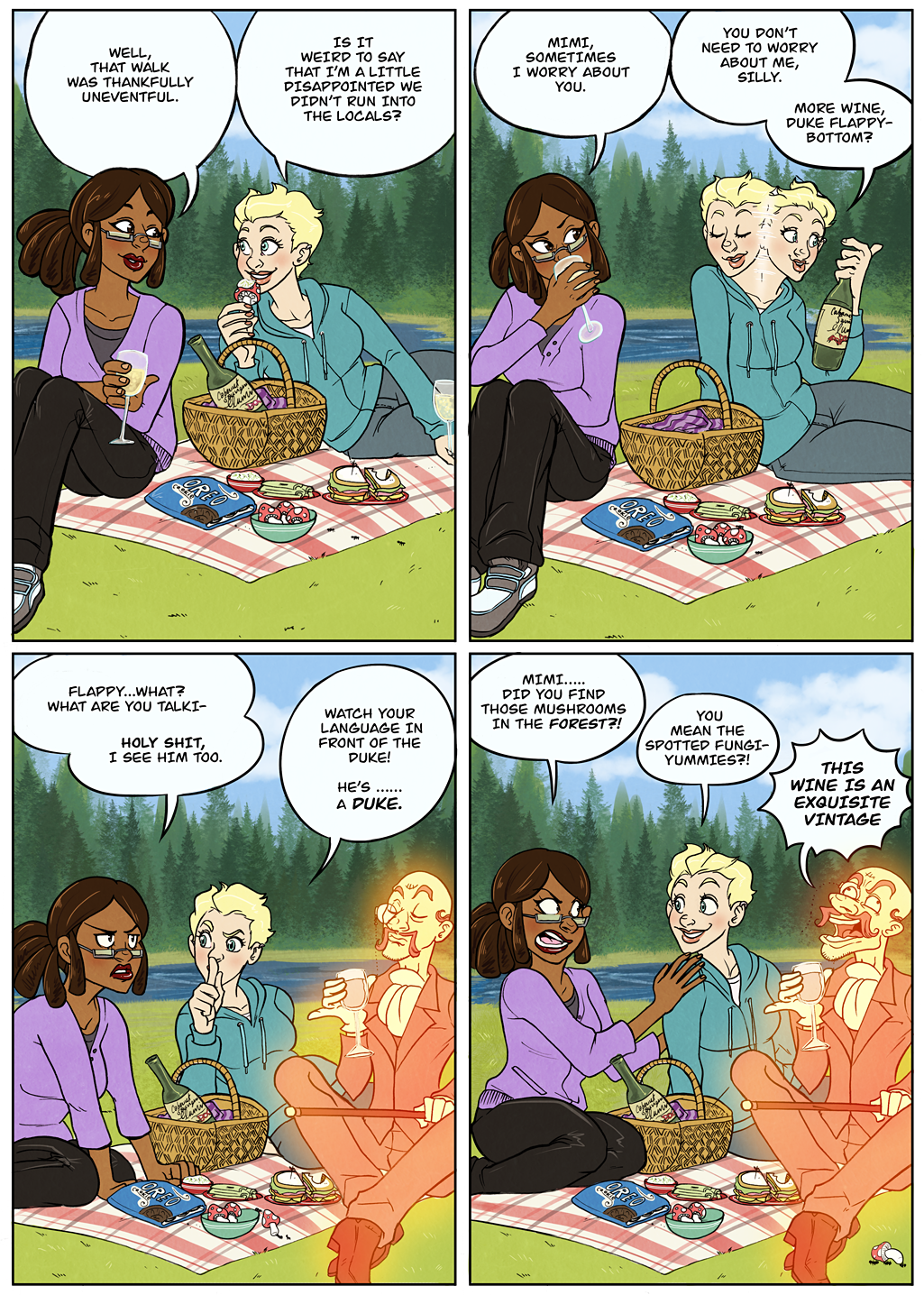 Girls with Slingshots