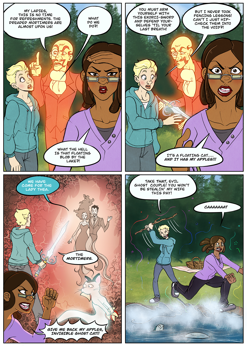 Girls with Slingshots