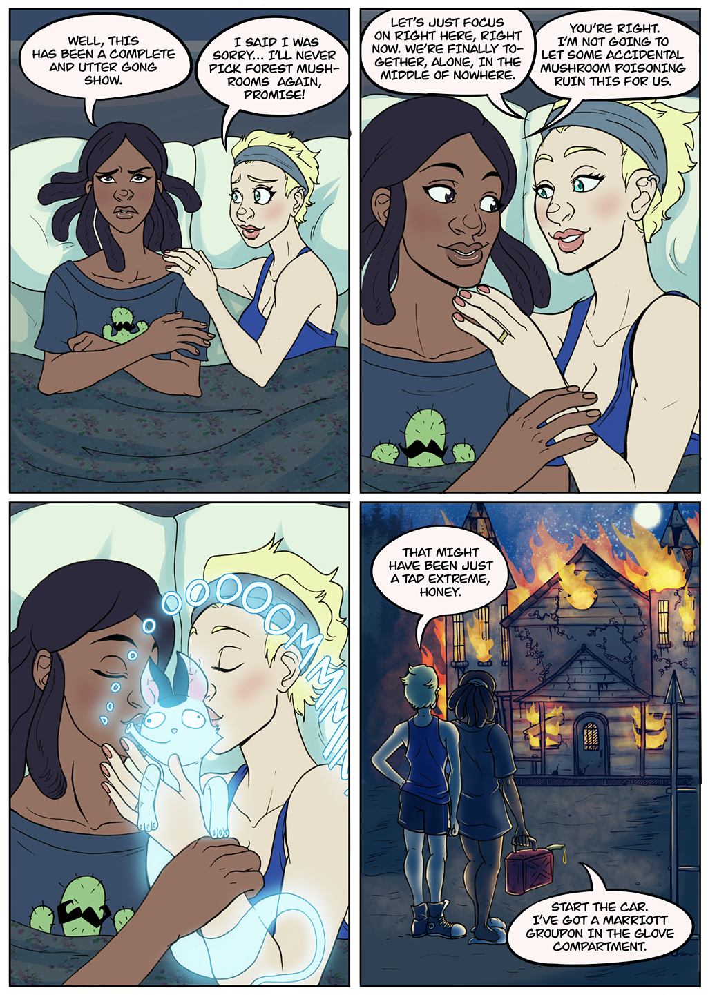 Girls with Slingshots