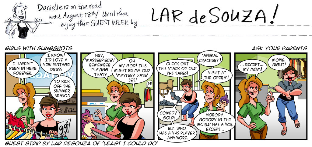 Girls with Slingshots