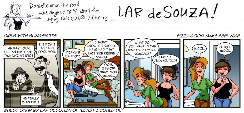 Girls with Slingshots