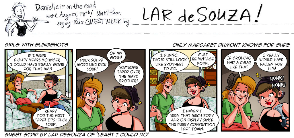 Girls with Slingshots