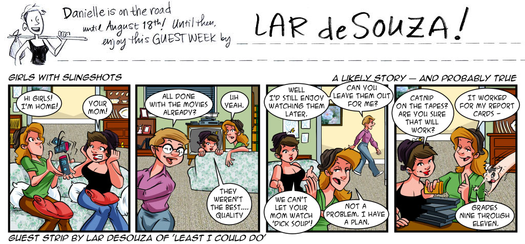 Girls with Slingshots