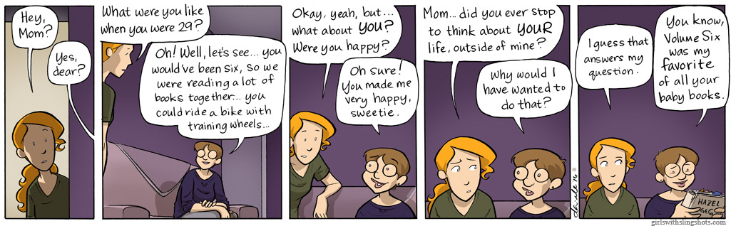 Girls with Slingshots