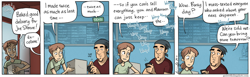 Girls with Slingshots