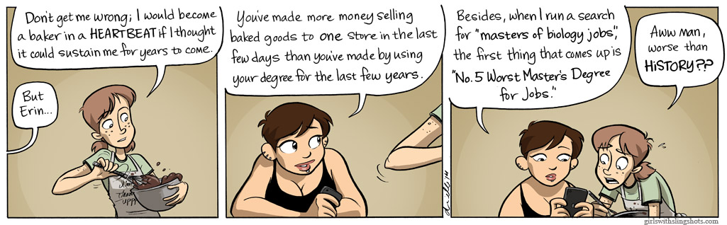 Girls with Slingshots