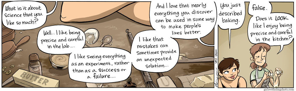 Girls with Slingshots