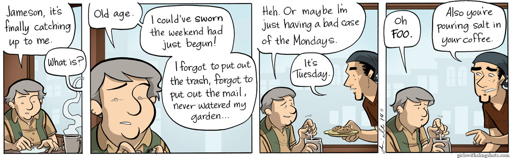 Girls with Slingshots