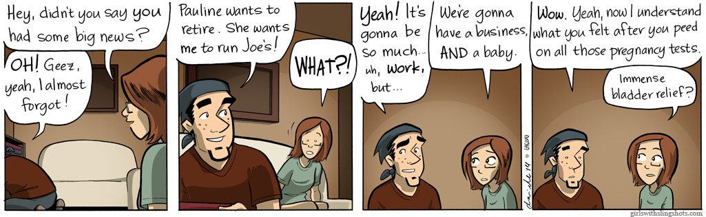 Girls with Slingshots