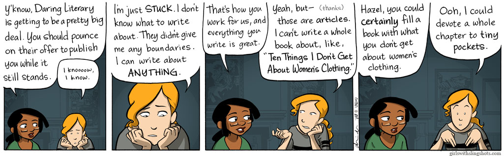 Girls with Slingshots