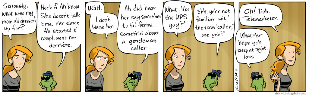 Girls with Slingshots