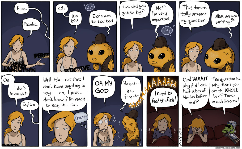 Girls with Slingshots