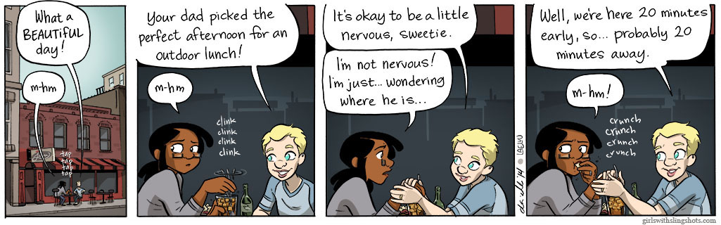 Girls with Slingshots