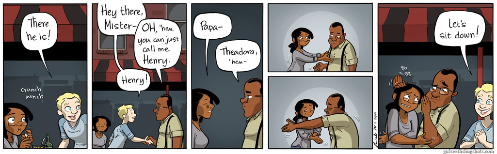 Girls with Slingshots