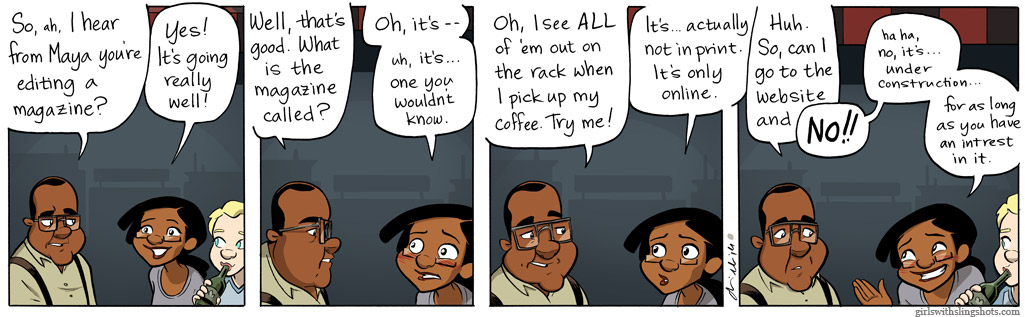 Girls with Slingshots