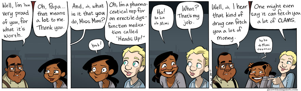 Girls with Slingshots