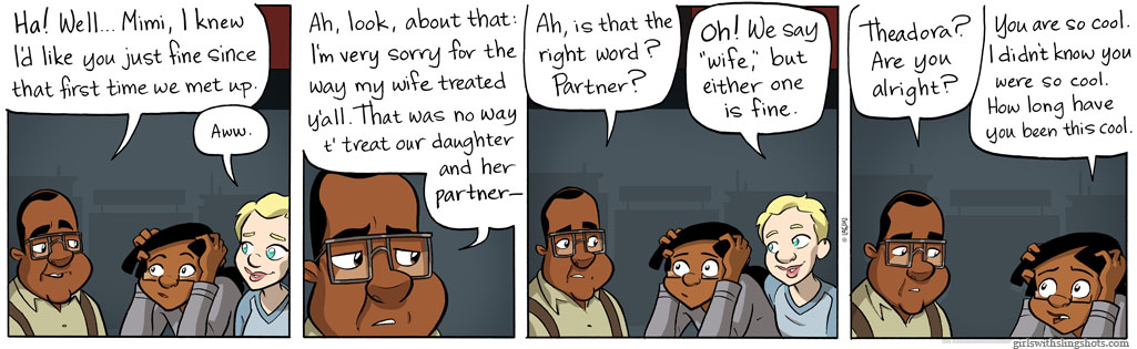 Girls with Slingshots