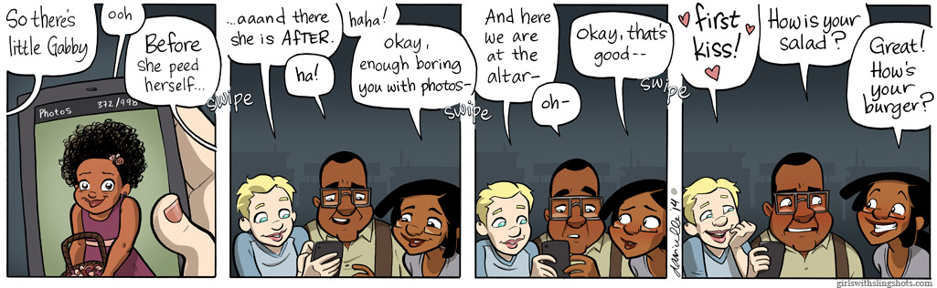 Girls with Slingshots