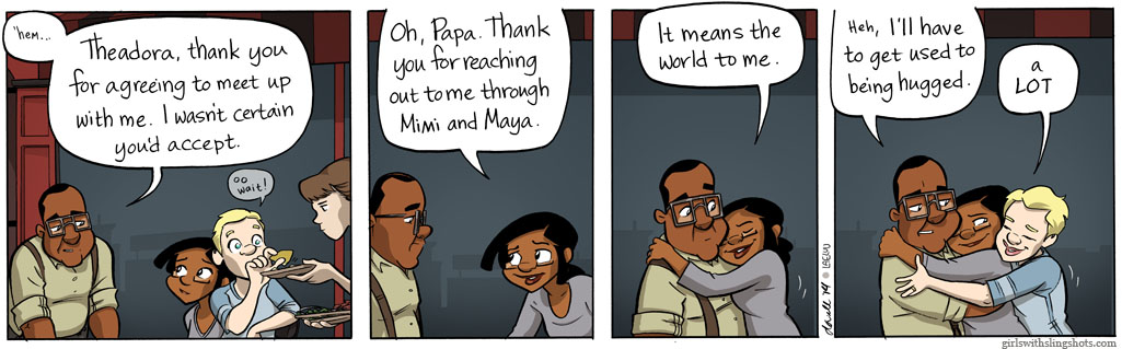 Girls with Slingshots