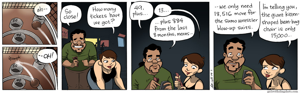 Girls with Slingshots