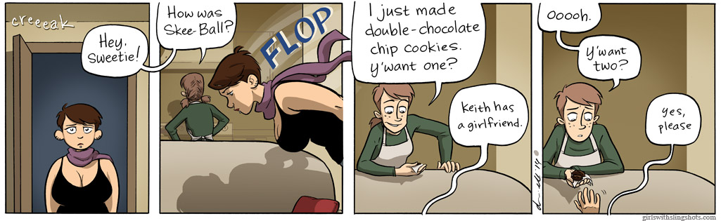 Girls with Slingshots