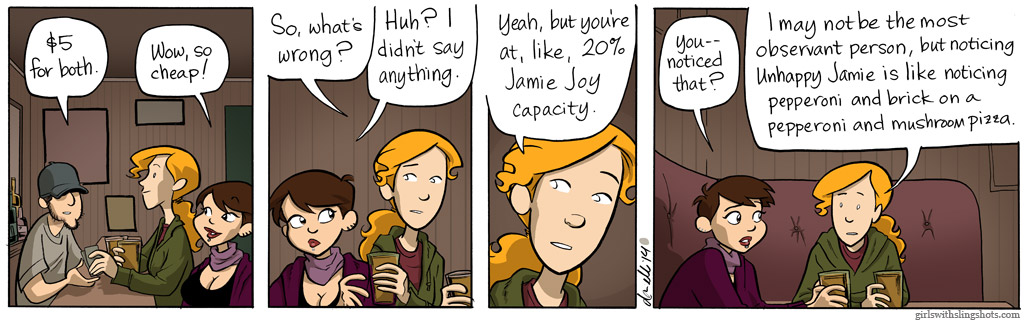 Girls with Slingshots