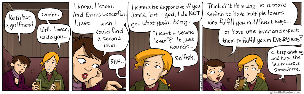 Girls with Slingshots