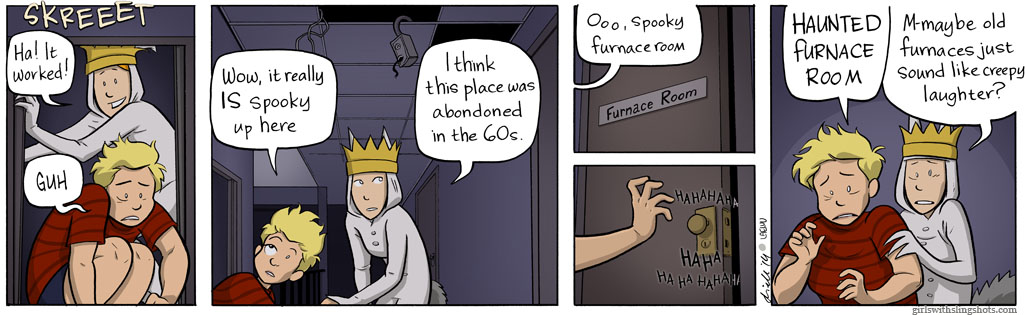 Girls with Slingshots