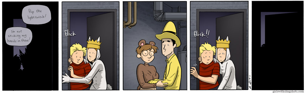 Girls with Slingshots