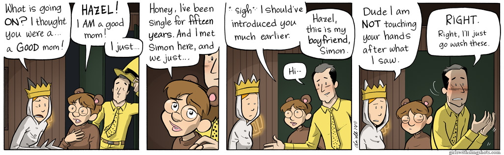 Girls with Slingshots