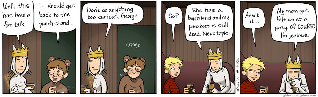 Girls with Slingshots