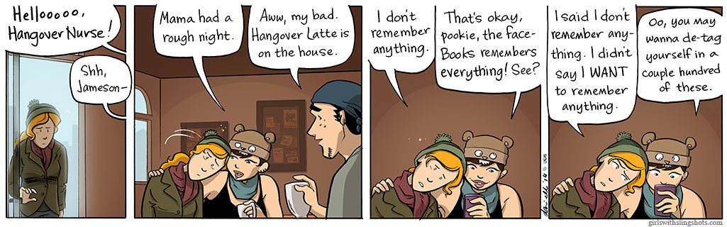 Girls with Slingshots