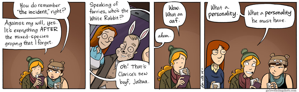 Girls with Slingshots