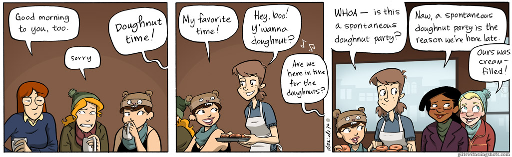 Girls with Slingshots