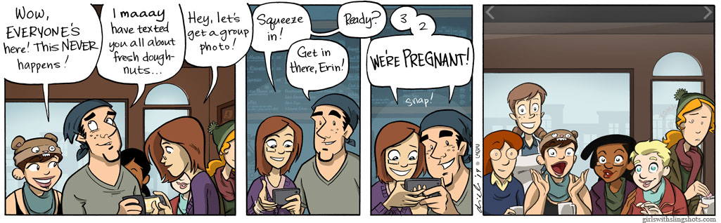 Girls with Slingshots