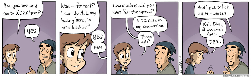 Girls with Slingshots