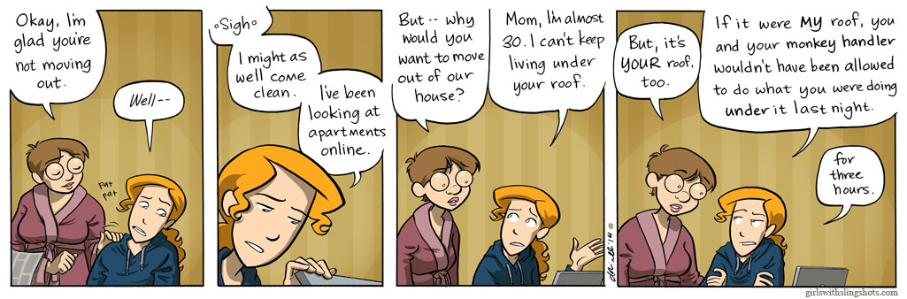 Girls with Slingshots