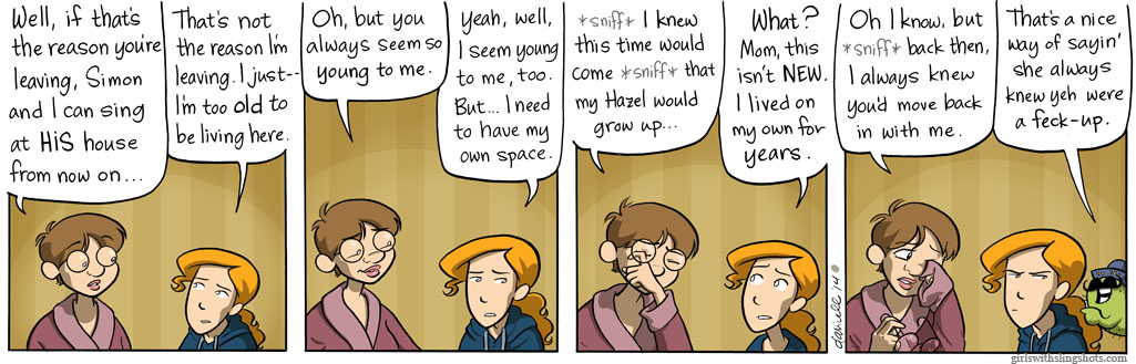 Girls with Slingshots