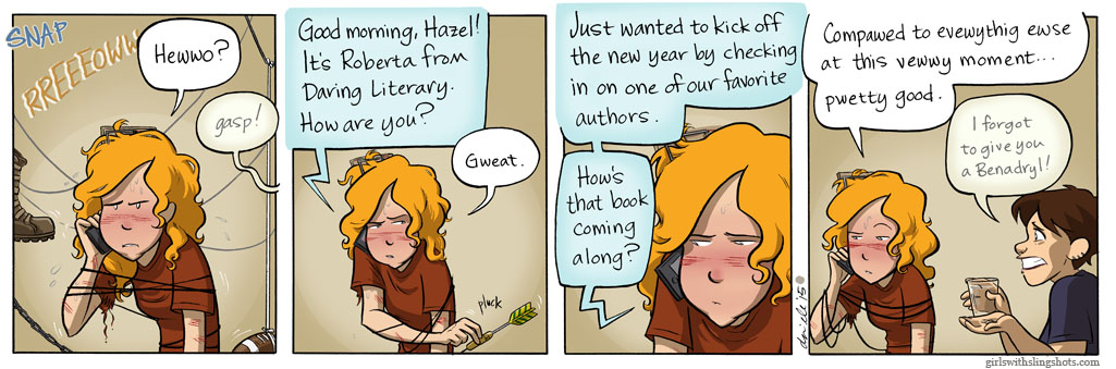 Girls with Slingshots