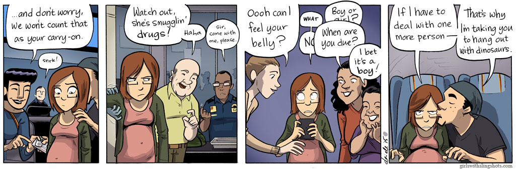 Girls with Slingshots