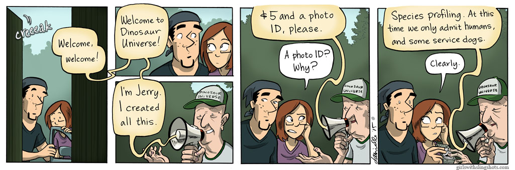 Girls with Slingshots