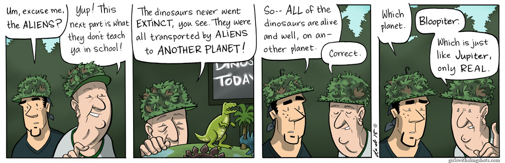 Girls with Slingshots