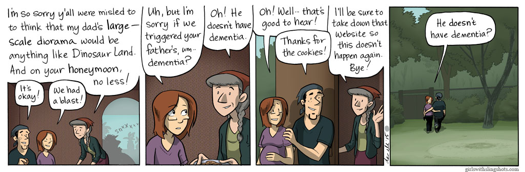 Girls with Slingshots