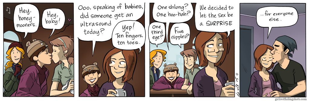 Girls with Slingshots