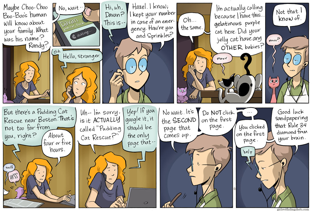 Girls with Slingshots