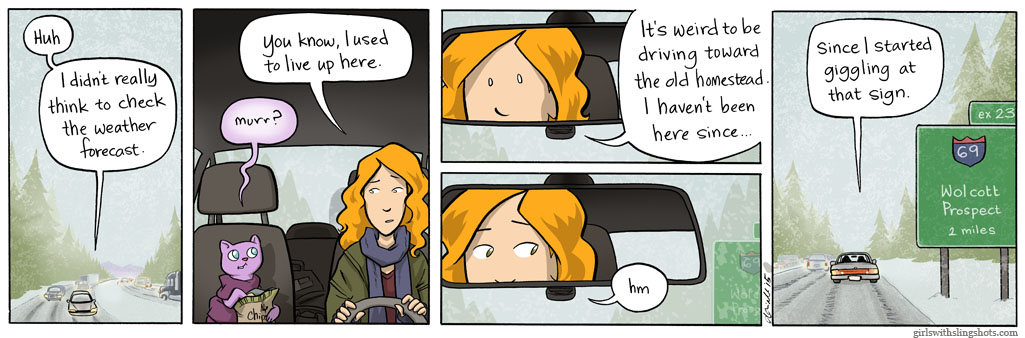 Girls with Slingshots