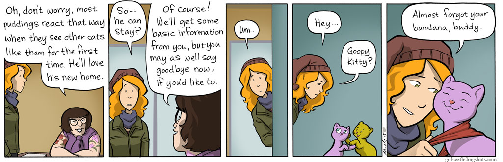 Girls with Slingshots