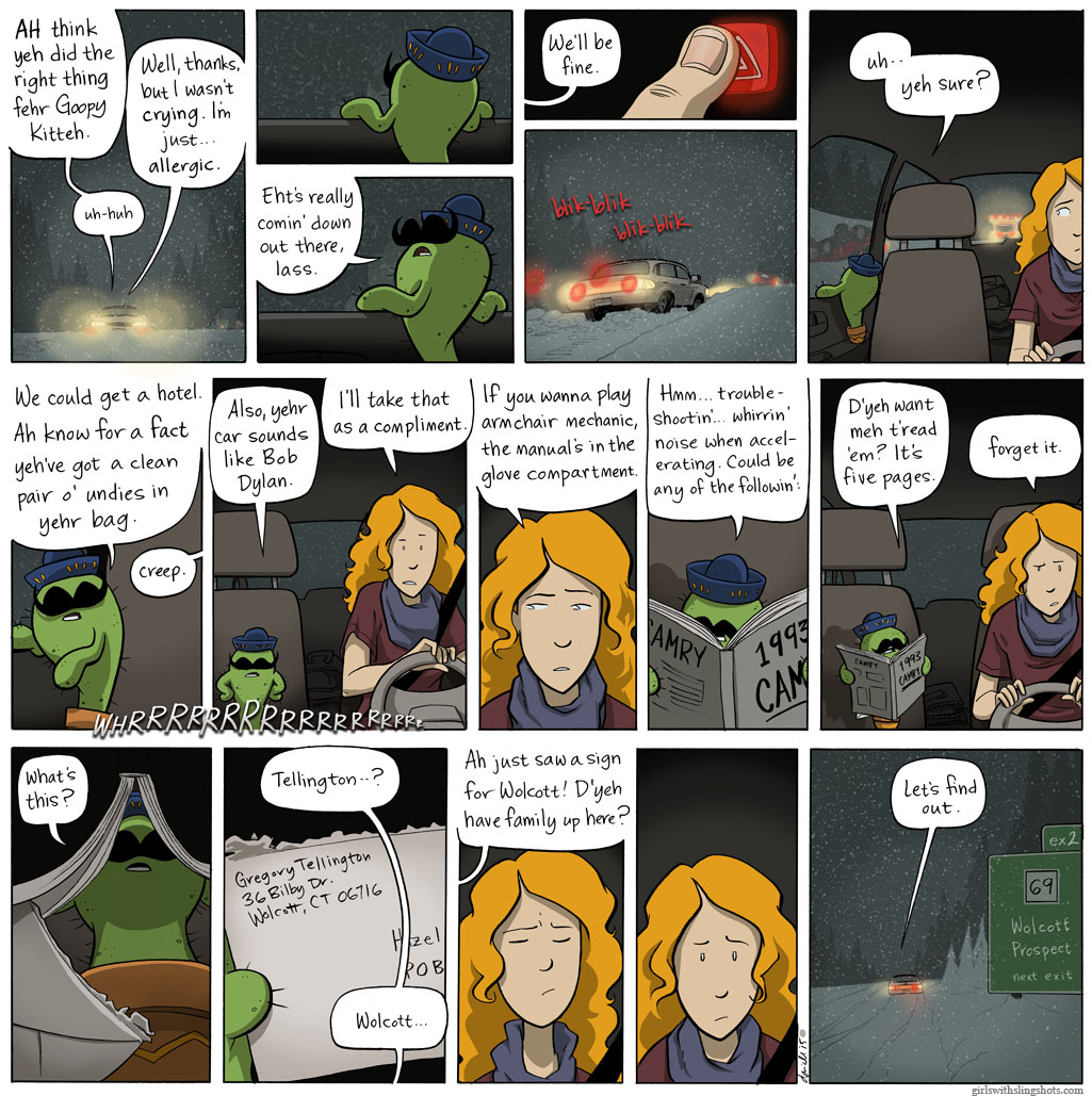 Girls with Slingshots