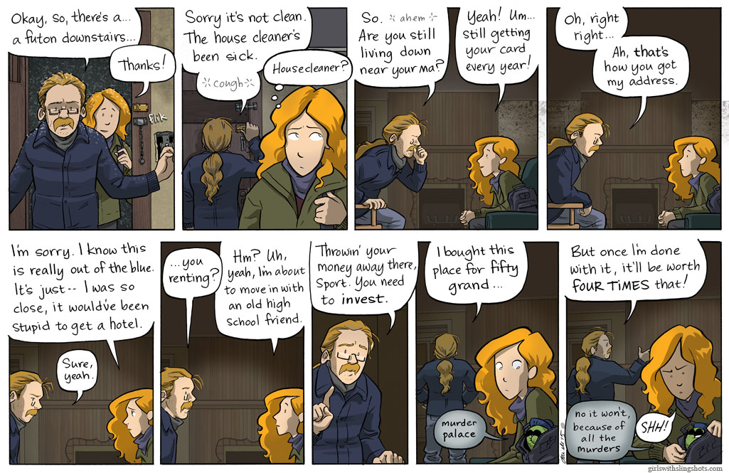 Girls with Slingshots